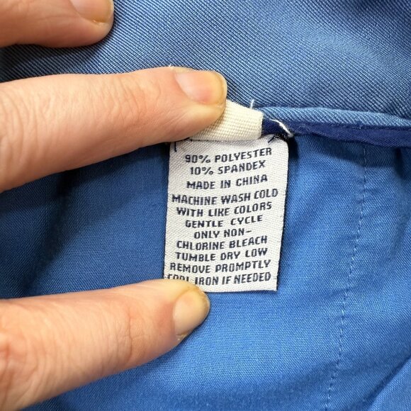 Onward Reserve Shorts Men 42 Blue Flat Front Performance Stretch 7" - Picture 8 of 16